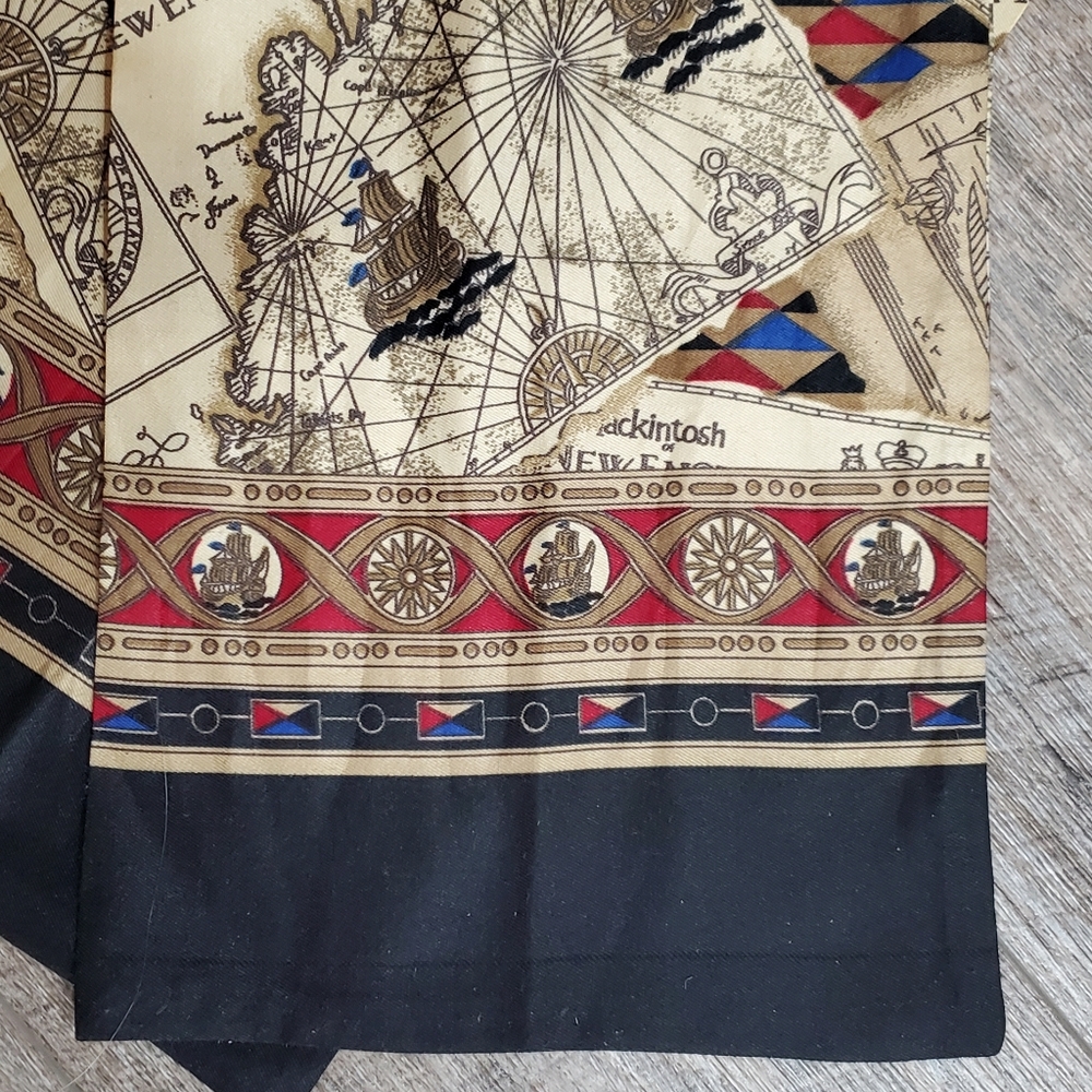 Mckentosh New England Mens Sailing Scarf⚜️🖤⚜️ - Picture 5 of 7